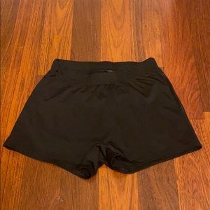 Black Volleyball Shorts